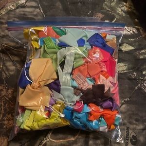 Hair bows and head bands